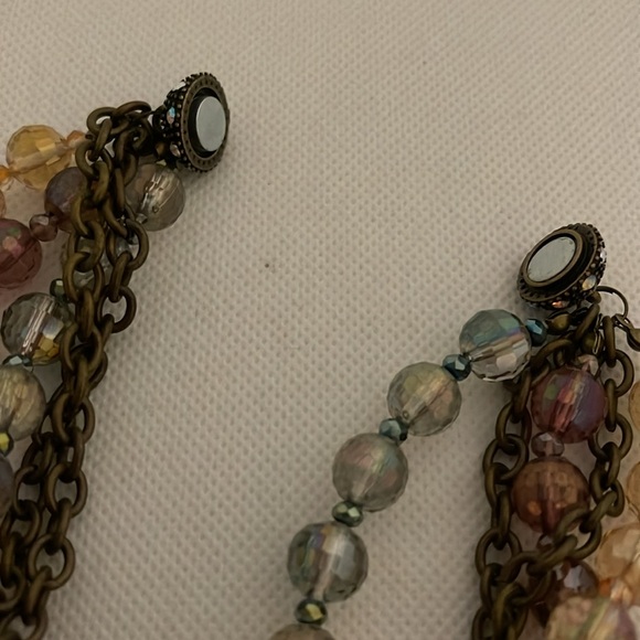 Magnetic Clasp Facet Bead Necklace - Picture 6 of 6